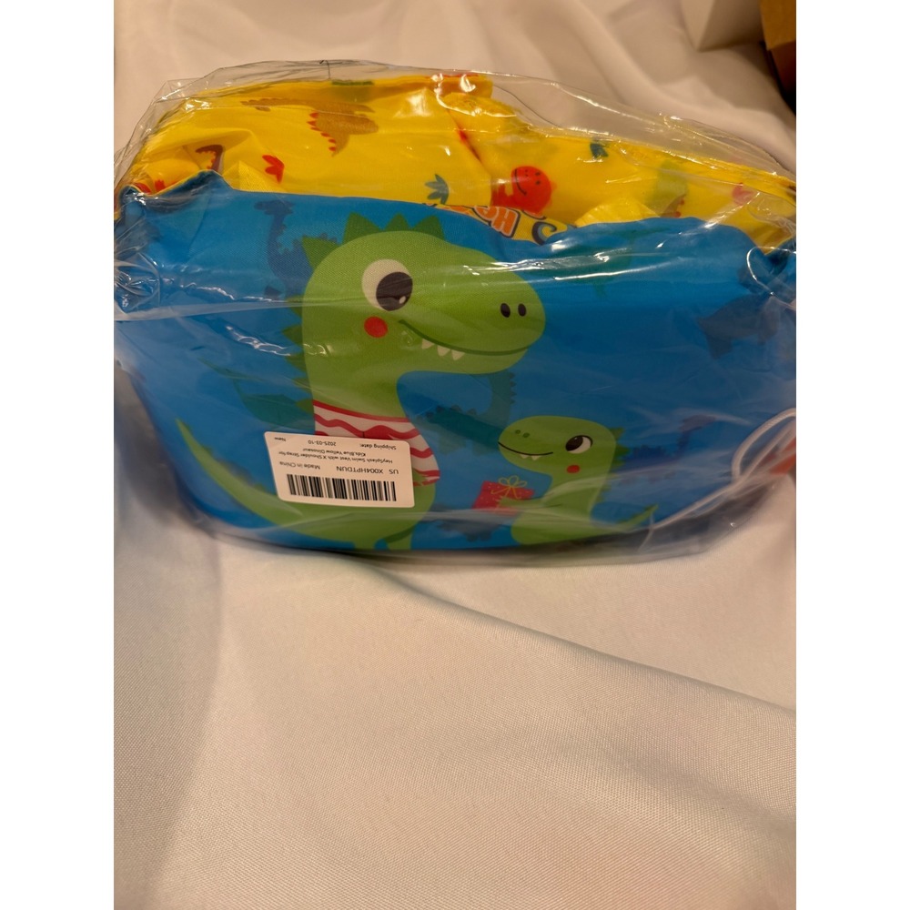 hey splash kids swim trainer float vest with arm bands dinosaur m 10-20kg new